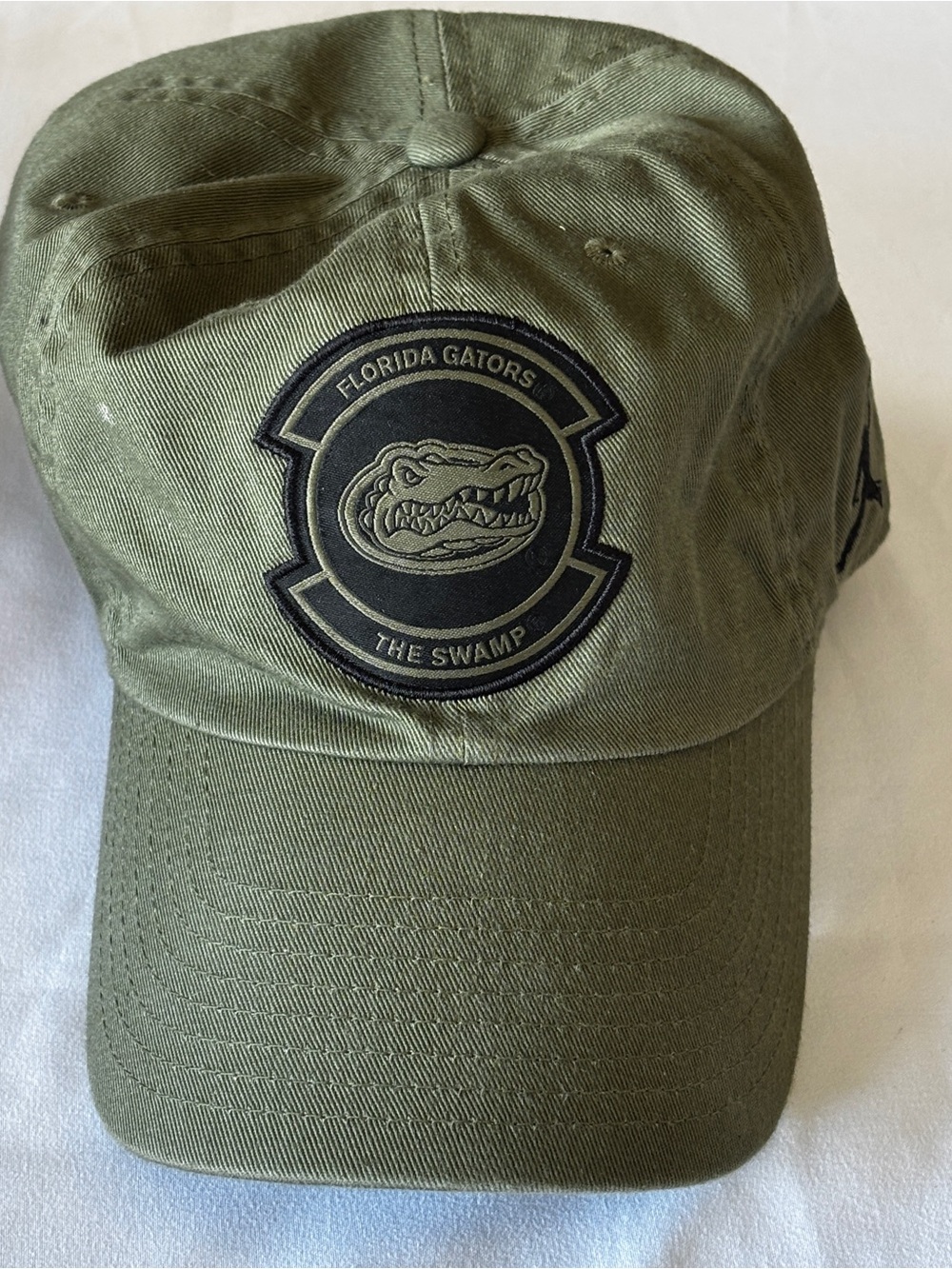 Florida Gators 'The Swamp' Olive Green Baseball Cap Cotton Team Issued